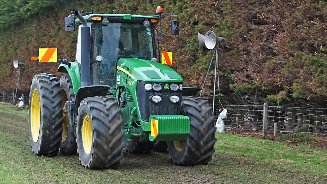 Обои картинки фото john deere 7830 tractor, техника, тракторы, трактор, колесный, тяжелый