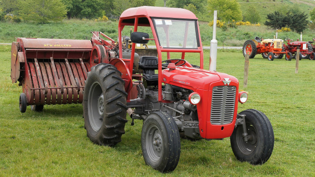 Обои картинки фото massey ferguson 35 tractor, техника, тракторы, колесный, трактор
