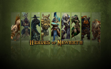 обоя видео игры, heroes of newerth, heroes, онлайн, action, newerth, rpg, of