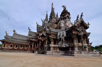 обоя города, - исторические,  архитектурные памятники, святилище, таиланд, паттайя