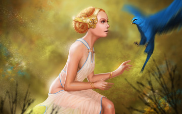 Картинка fantasy фэнтези девушки фэнтази