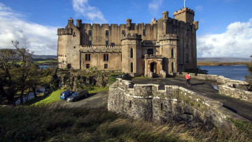 Картинка dunvegan+castle scotland города замки+англии dunvegan castle