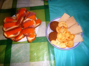 Картинка еда бутерброды +гамбургеры +канапе печенье колбаса хлеб вафли сыр