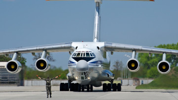 Картинка авиация военно-транспортные+самолёты ил 76