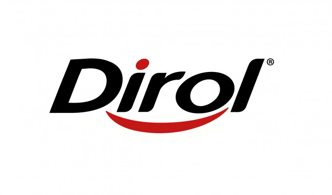 Обои картинки фото бренды, dirol, логотип, жевательная, резинка