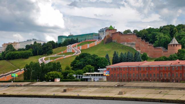 Обои картинки фото города, нижний новгород , россия, нижний, новгород, здания, крепость