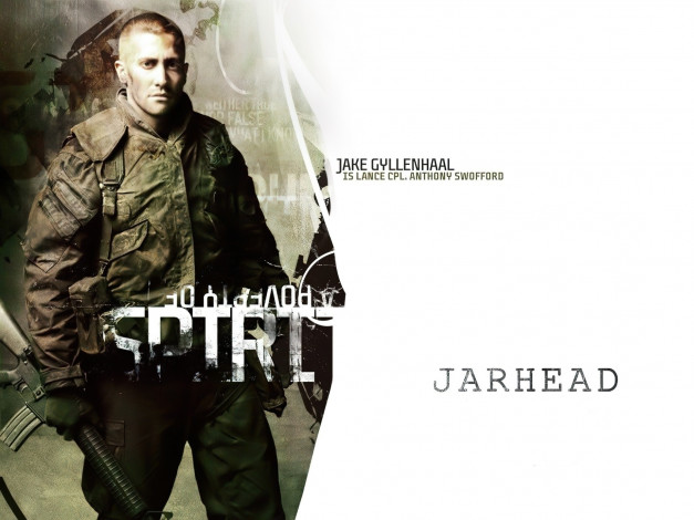 Обои картинки фото кино фильмы, jarhead, солдат, автомат