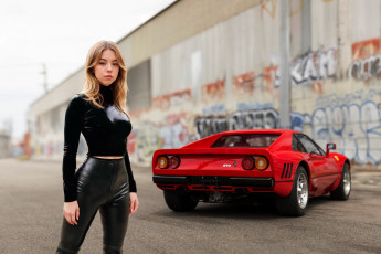 Картинка ferrari+288+gto автомобили -авто+с+девушками ferrari 288 gto