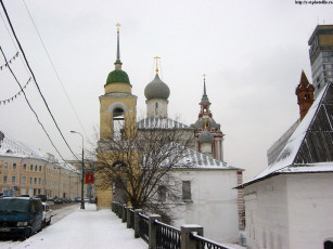 Картинка москва церковь максима блаженного города россия