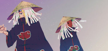 Картинка аниме naruto дейдара головные уборы маска обито тоби