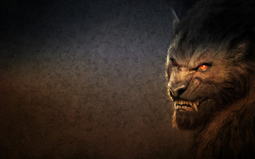 Картинка оборотень фэнтези существа werewolf волк