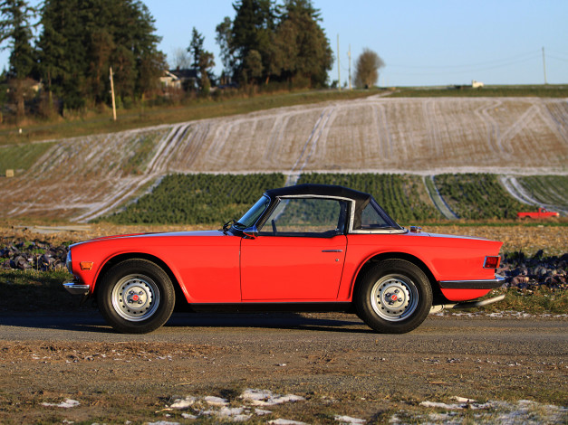 Обои картинки фото автомобили, triumph, tr6