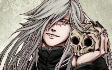 Картинка аниме kuroshitsuji парень гробовщик undertaker