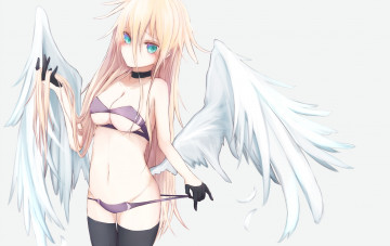 Картинка аниме ангелы +демоны ангел арт