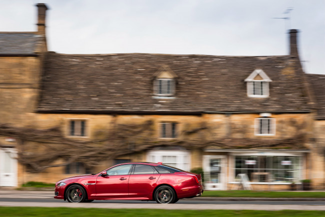 Обои картинки фото автомобили, jaguar, uk-spec, xjr, 2015г, x351