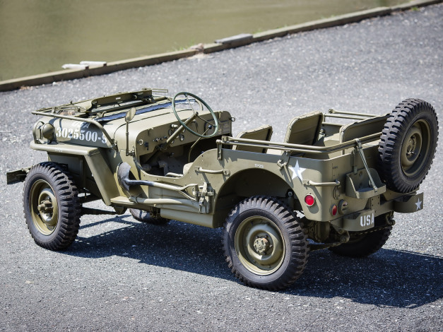 Обои картинки фото willys mb 1942, техника, военная техника, 1942, mb, willys