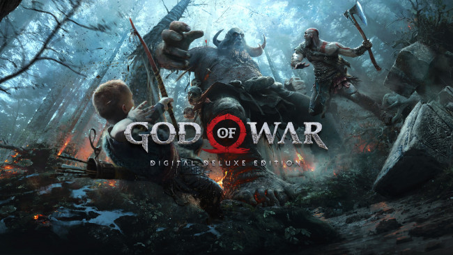 Обои картинки фото видео игры, god of war , 2018, god, of, war