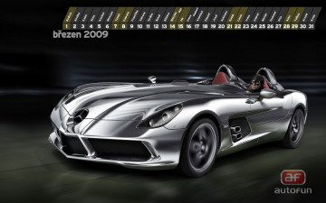 Картинка mercedes benz slr календари автомобили