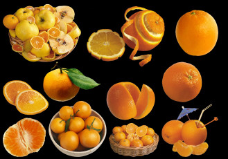 обоя еда, цитрусы, апельсины, цедра