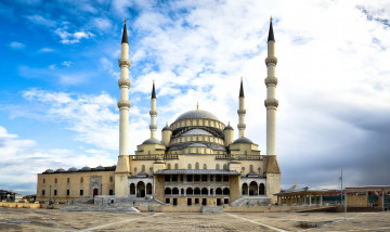 Картинка мечеть коджатепе анкара турция города мечети медресе минареты