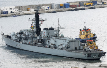 Картинка royal+navy`s+type+23+frigate+hms+montrose корабли крейсеры +линкоры +эсминцы фрегат причал гавань