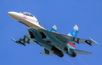 Картинка su-27ub авиация боевые+самолёты истребитель