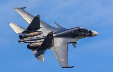 Картинка su-30sm авиация боевые+самолёты истребитель