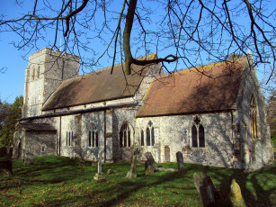 обоя st john the baptist church, meopham, kent, uk, города, - католические соборы,  костелы,  аббатства, st, john, the, baptist, church