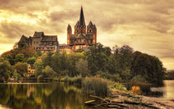 Картинка limburg+castle города замки+германии limburg castle