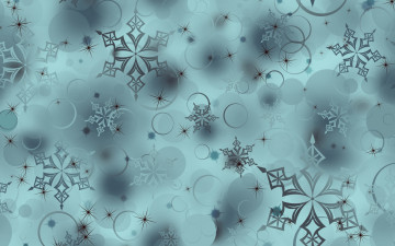 Картинка векторная+графика графика+ graphics круги текстура снежинки фон digital snowflakes