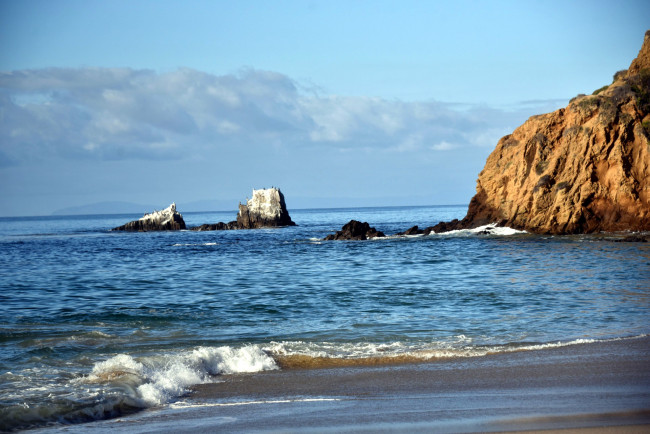 Обои картинки фото природа, побережье, скалы, волны