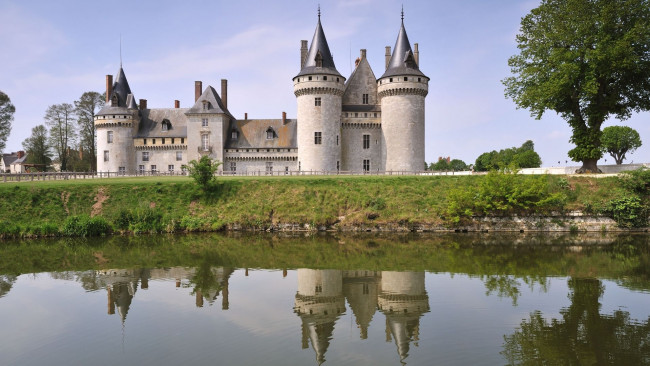 Обои картинки фото chateau de sully, города, замки франции, chateau, de, sully