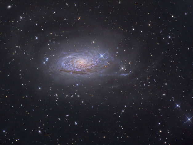 Обои картинки фото m63, космос, галактики, туманности