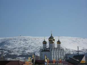 Картинка города православные церкви монастыри магадан кафедральный собор святой троицы