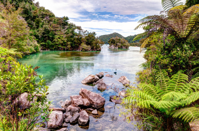 Обои картинки фото природа, реки, озера, новая, зеландия, южный, остров