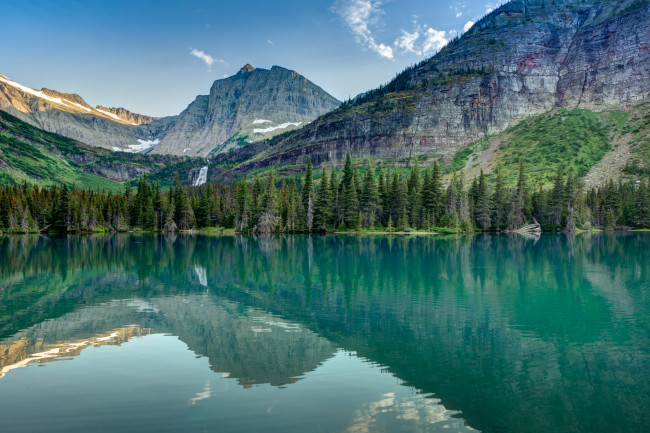 Обои картинки фото природа, реки, озера, штат, монтана, сша