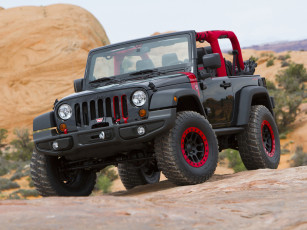 Картинка автомобили jeep 2014 jk concept red level wrangler