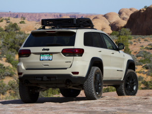 Картинка автомобили jeep cherokee grand wk2 concept warrior trail