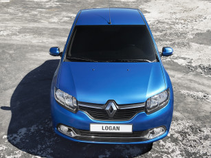 Картинка автомобили renault синий 2014 ru-spec logan