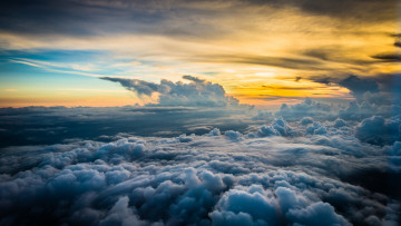 Картинка природа облака небо свет