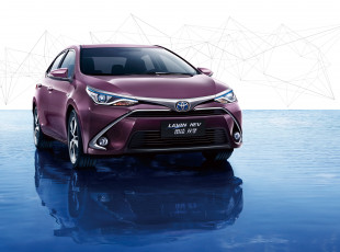 Картинка автомобили toyota 2015г hev levin