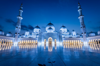 Картинка sheikh+zayed+mosque +abu+dhabi +uae города абу-даби+ оаэ мечеть