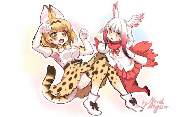 Картинка аниме kemono+friends kemono friends