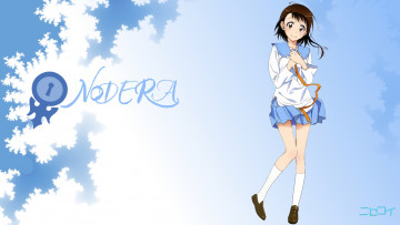 Картинка аниме nisekoi взгляд девушка фон