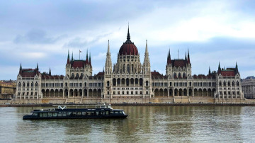 обоя hungarian parliament building, города, будапешт , венгрия, hungarian, parliament, building