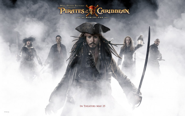 Обои картинки фото кино, фильмы, pirates, of, the, caribbean, at, world`s, end