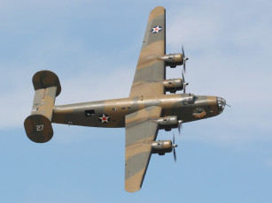 обоя авиация, боевые, самолёты, consolidated b-24 liberator