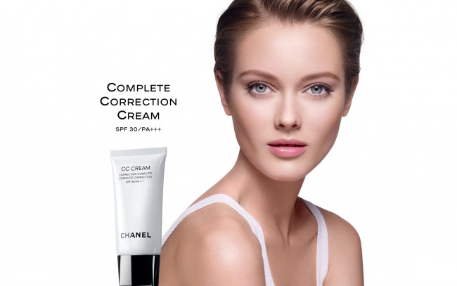 Обои картинки фото chanel, бренды, complete, correction, cream