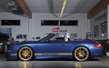 Картинка 2014-cam-shaft-porsche-997-carrera-cabrio автомобили porsche