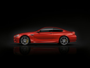 обоя автомобили, bmw, m6, coupе, competition, package, f13, 2015г, красный